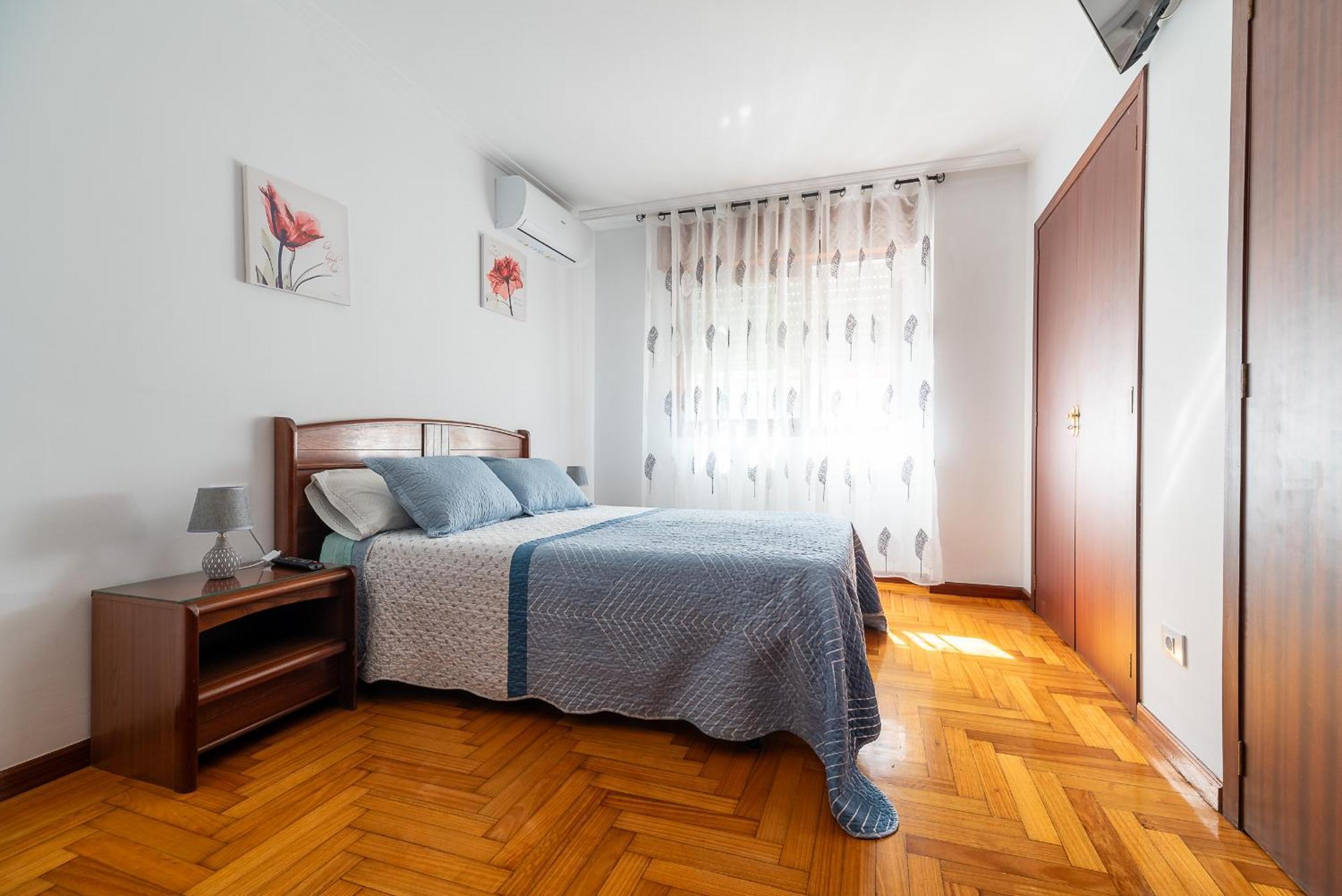 Ferienwohnung Apartamento Espacioso Cerca De La Playa Con Aire Acondicionado Moaña Exterior foto